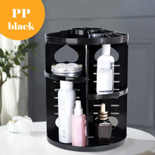 Load image into Gallery viewer, 360 Degree Rotating Adjustable Cosmetic Makeup Storage Display Holder Makeup Organizer Rack for Creams Makeup Brushes Lipsticks
