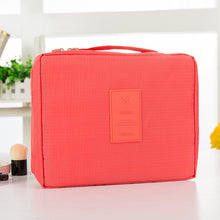 Load image into Gallery viewer, fashion Travel Nylon beauty makeup bags water-proof cosmetics bags bathroom organizer of Women portable bath hook washing up bag
