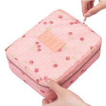 Load image into Gallery viewer, fashion Travel Nylon beauty makeup bags water-proof cosmetics bags bathroom organizer of Women portable bath hook washing up bag
