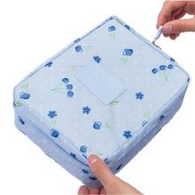 Load image into Gallery viewer, fashion Travel Nylon beauty makeup bags water-proof cosmetics bags bathroom organizer of Women portable bath hook washing up bag
