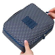 Load image into Gallery viewer, fashion Travel Nylon beauty makeup bags water-proof cosmetics bags bathroom organizer of Women portable bath hook washing up bag
