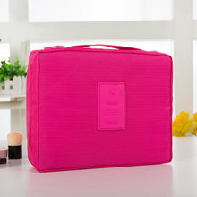 Load image into Gallery viewer, fashion Travel Nylon beauty makeup bags water-proof cosmetics bags bathroom organizer of Women portable bath hook washing up bag
