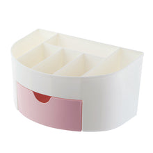 Load image into Gallery viewer, YiCleaner Makeup-organizer Plastic Cosmetics Box Large Makeup Holder Nail-Polish Organizer Swabs-Holder Bathroom storage box
