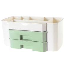 Load image into Gallery viewer, YiCleaner Makeup-organizer Plastic Cosmetics Box Large Makeup Holder Nail-Polish Organizer Swabs-Holder Bathroom storage box
